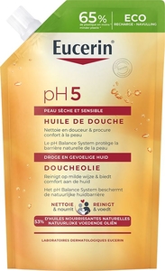 Eucerin pH5 Doucheolie voor Droge en Gevoelige Huid Navulling 400 ml