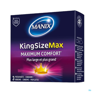 Manix King Size Max Condooms 3