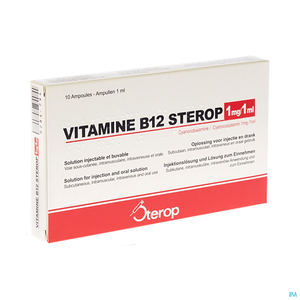 Sterop Vitamine B12 1 mg/ml 12x1 ml