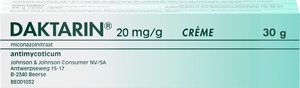 Daktarin 20mg/g Crème Tegen Voetschimmel 30g