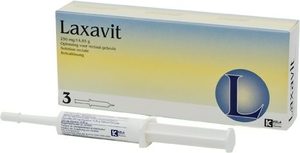 Laxavit Rectale Oplossing 3 x 12ml