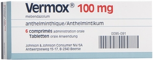 Vermox 100mg 6 Tabletten