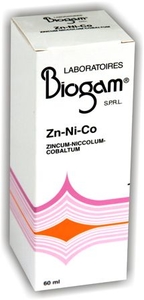Biogam Zink (Znl) Nikkel (Ni) Kobalt (Co) 60 ml