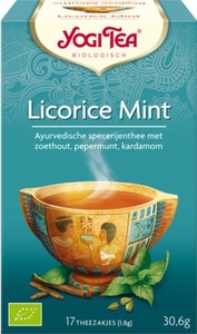 Yogi Tea Kruidenthee Licorice Mint Bio 17 Theezakjes