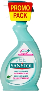 Sanytol Desinfecterende Spray Meervoudig Gebruik Duopack 500 ml (1+1 gratis)