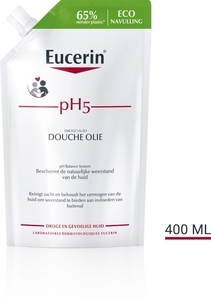 Eucerin pH5 Douche Olie Droge en Gevoelige Huid navulling 400ml