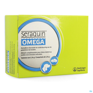 Seraquin Omega Hond Gewrichtsfunctie 60 Tabletten