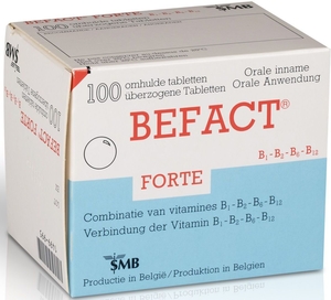 Befact Forte 100 omhulde tabletten