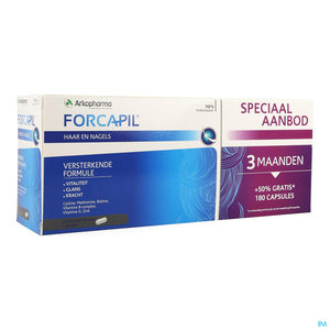 Forcapil 3 x 60 capsules (1 maand gratis)