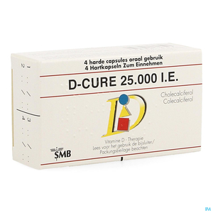 D-Cure 25000 UI 4 Capsules