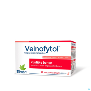 Veinofytol Maagsapresistente Tabletten 42 x 50 mg