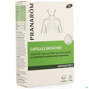 Pranarôm Aromaforce Bronchiën 30 Capsules