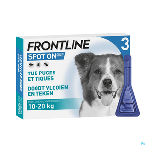 Frontline Spot On Hond 10-20 kg Pipet 3x1,34 ml