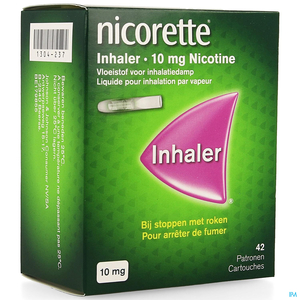 Nicorette Inhaler 10mg 42 Vullingen