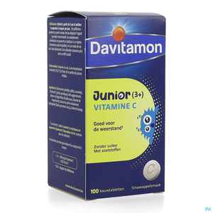 Davitamon Junior Vitamine C 100 Tabletten