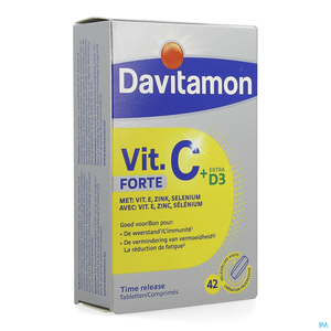 Davitamon Forte Vitamine C+D3 42 Tabletten