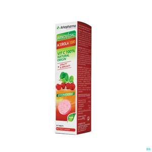 Arkovital Acerola 1000 Bruistabletten Vitamine C 20 Tabletten