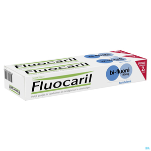 Fluocaril Bi-fluor tandpasta Bescherming Tandvlees 2x75 ml