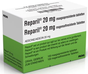 Reparil 20mg 100 Maagbestendige tabletten