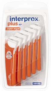 Interprox Plus 6 Borstels voor tussen de tanden Super Micro 0.7mm