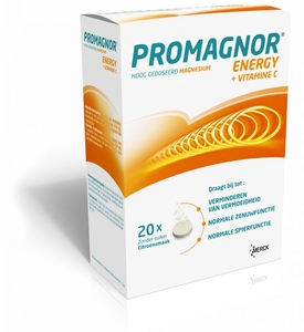 Promagnor Energy 20 Bruistabletten