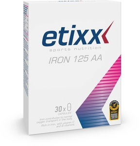 Etixx Iron AA Chelaat 125 + Chlorofyl 30 Capsules