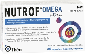 Nutrof Omega Voedingssupplement 30 Capsules