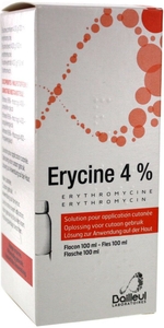 Erycine 4 % oplossing voor gebruik op de huid 100ml
