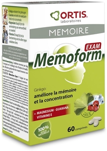 Ortis Memoform Exam 60 Tabletten
