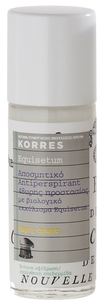 Korres KB Deodorant Roll-on Anti-Transpirant Zonder Parfum Equisetum 30ml