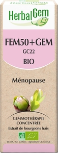 Herbalgem Fem50+Gem Menopauzecomplex BIO Druppels 50ml