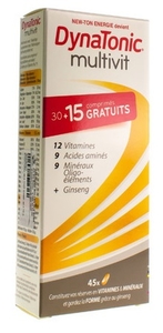 DynaTonic Multivit 30 Tabletten (+ 15 Gratis)
