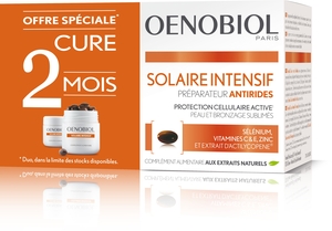 Oenobiol Zon Intensief Anti-Rimpel 2 x 30 Capsules (2e product voor - 20%)