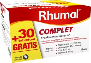 Rhumal Complet 180 Tabletten (+ 30 gratis tabletten)