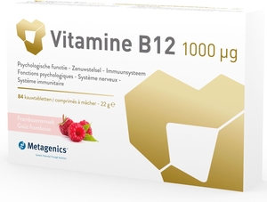 Vitamine B12 1000ui 84 Kauwtabletten