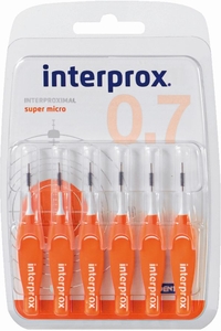 Interprox Premium 6 Interdentale Borsteltjes Super Micro 0,7mm
