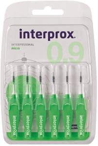 Interprox Premium 6 Borstels voor tussen de tanden Micro 0.9mm