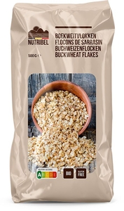 Nutribel Boekweitvlokken Bio &amp; Zonder Gluten 500 g