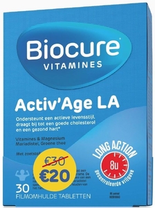 Biocure Activ Age LA 30 Tabletten (20 + 10 gratis)