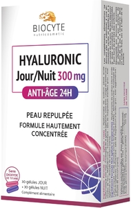 Biocyte Hyaluronic Dag/Nacht 300Mg 2x30 Tabletten