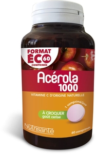 Acerola 1000mg 60 kauwtabletten