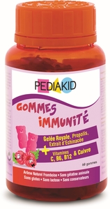 Pediakid Gummies Immuniteit 60 Kauwgommen