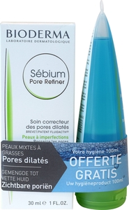Bioderma Sebium Pore Refiner Crème 30ml (met schuimgel gratis)