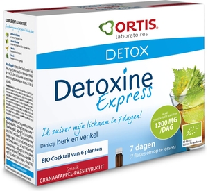 Ortis Detoxine Express Passie-Granaatappel Bio 7x15ml