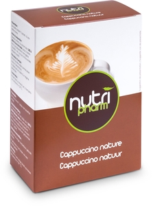 Nutripharm Cappuccino Natuur 7 zakjes