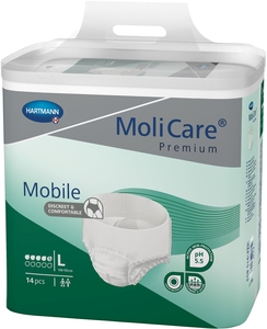 MoliCare Premium Mobile 5 Drops 14 Slips Maat Large