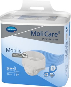 MoliCare Premium Mobile 6 Drops 14 Slips Maat Large