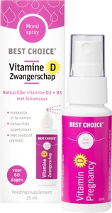 Best Choice Mondspray Vitamine D Zwangerschap 25ml