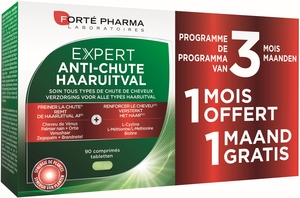 Expert Anti-Haaruitval 3x30 Tabletten (2+1 gratis)