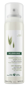 Klorane Droogshampoo Havermelk Spray 150 ml (nieuwe formule)